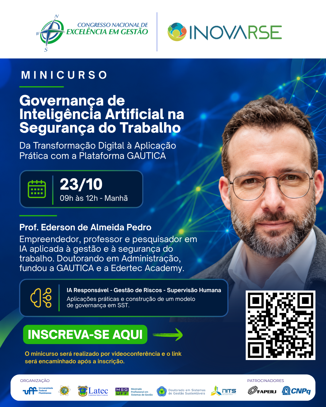 Governança de IA na Segurança do Trabalho | Prof. Ederson de Almeida Pedro